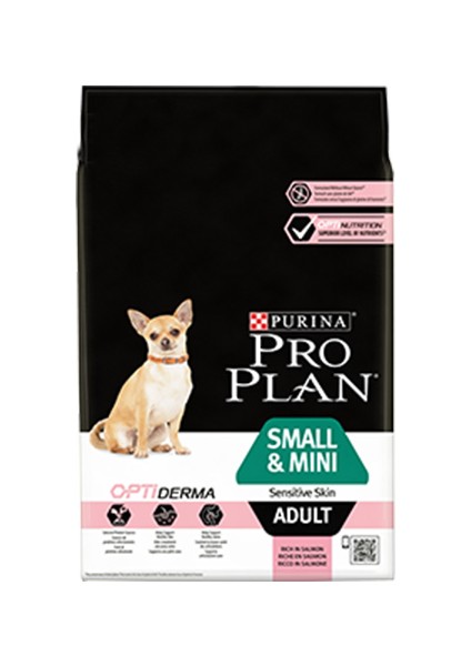 Small & Mini Somonlu Küçük Irk Köpek Maması 3 kg