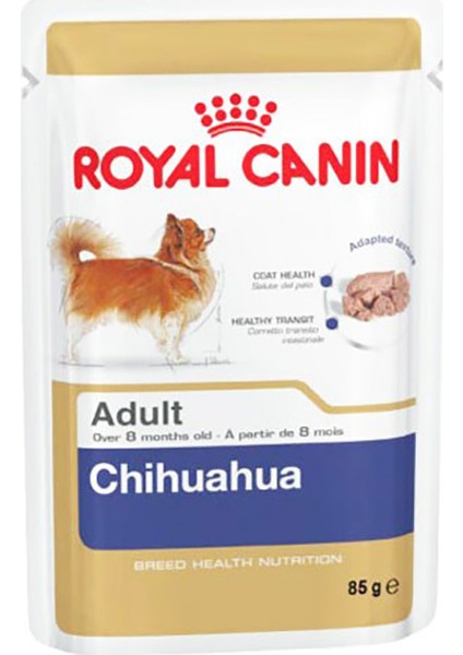 Pouch Chihuahua Irkı Özel Yaş Maması 12X85 gr