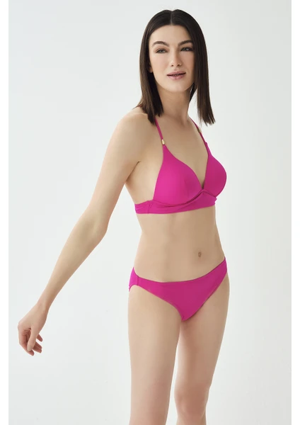 Fuşya 2 cm Bikini Altı