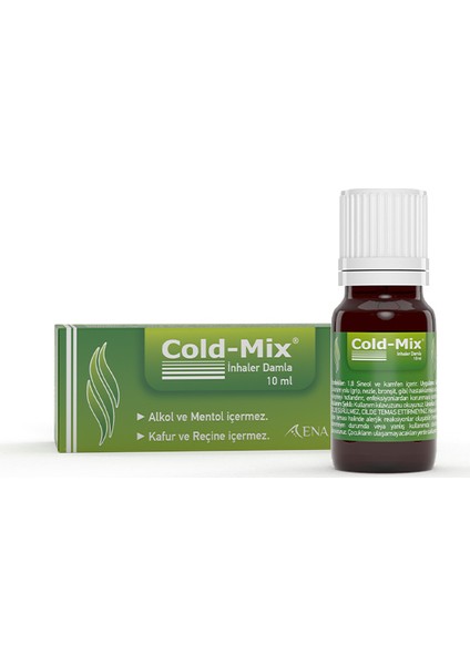 Okaliptus, Ladin Içeren Inhaler Cold-Mix Damla 10 ml