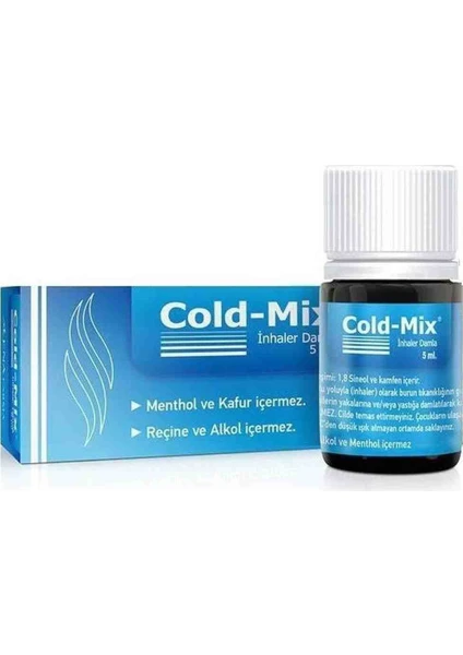 Okaliptus, Ladin Içeren Inhaler Cold-Mix Damla 5 ml