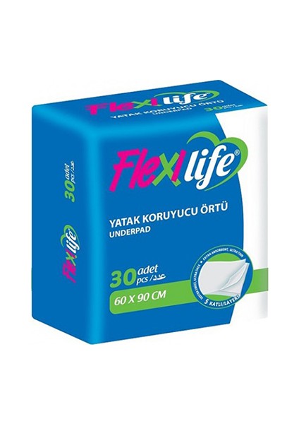 Flexi Life Köpek Çiş Pedi 60X90 Cm 30 Adet