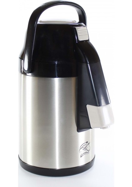 2.5 Lt Çelik Termos (Pompalı) CKR2007 - Siyah fiyatları