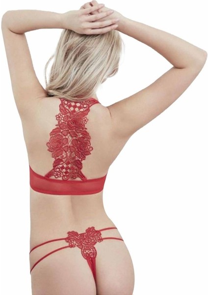 Push Up Sütyen Takımı 4683 | Kırmızı fiyatları