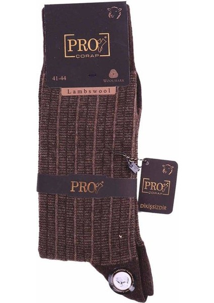 Yün Çorap 13606 | Kahverengi