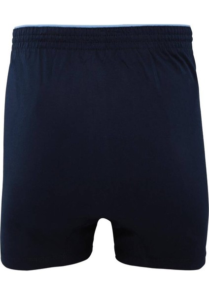 Penye Düz Boxer 117 3'lü Paket | Lacivert modelleri