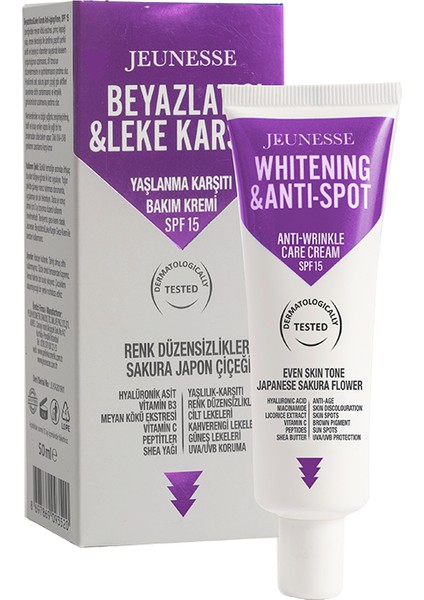 & Gece Kremi + Spf 15 Yüz Bakım Kremi 50 Ml fiyatları