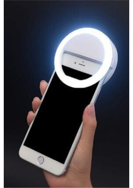 SL-100SİYAH-BEYAZ Selfie Işığı (Beyaz)