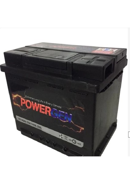 60 Amper 12 V 540 A Akü
