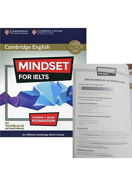Mindset For IELTS Foundation Student's Book With Testbank and Online Modules