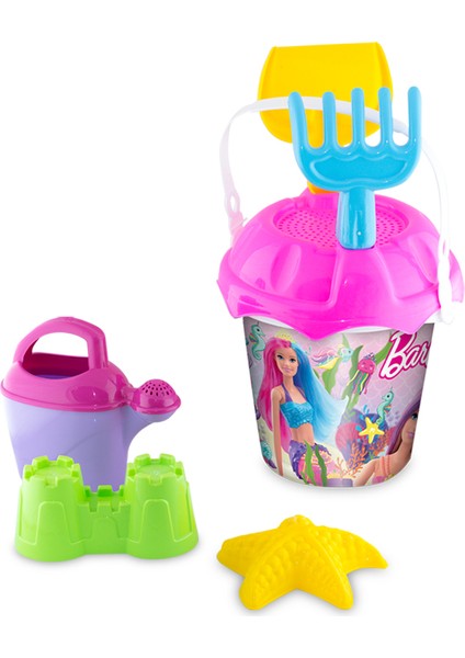 Barbie Resimli Sırt Çantalı Plaj Set