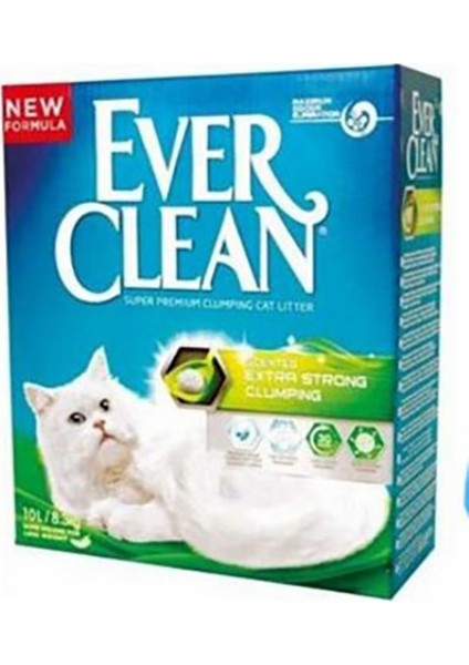 Extra Strength Topaklaşan Kokulu Kedi Kumu 6 Lt