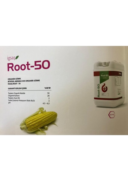 Igsaş Root-50 Köklendirici Sıvı Gübre 25 kg fiyatları