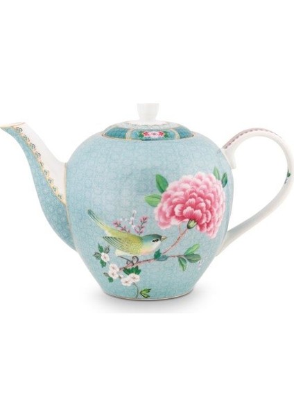 Blushing Birds Mavi Demlik 1600 Ml.