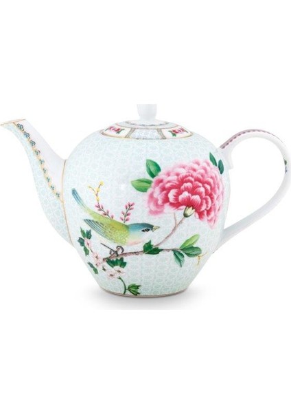 Blushing Birds Beyaz Demlik 1600 Ml.