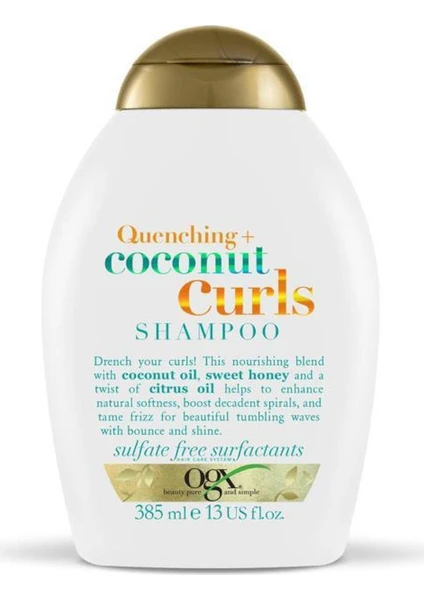 Coconut Curls Saç Şampuanı 385 ml