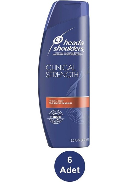 Head& Shoulders Clinical Strength 6X400 ml