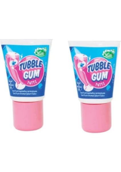 Lutti Tubble Gum Tutti Frutti Tüp Sakız 35 gr