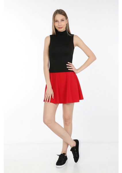 Kadın Siyah Yarım Balıkçı T-Shirt fiyatları