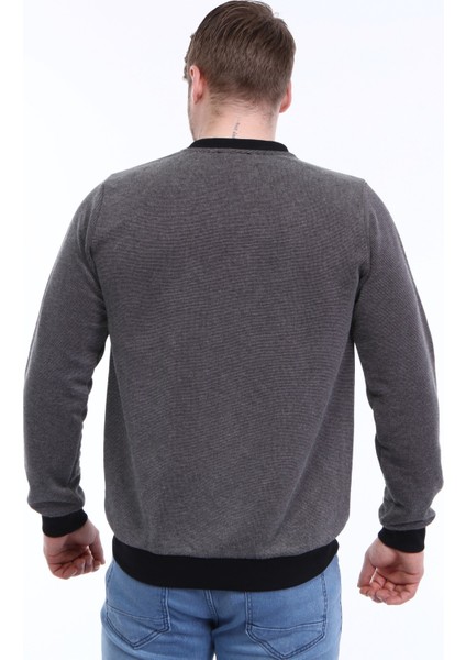 Erkek Siyah Sweatshirt