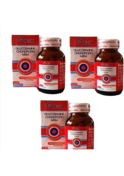 Dnz Glucosamine Chondroitin Msm 90 Tablet 3 Adet