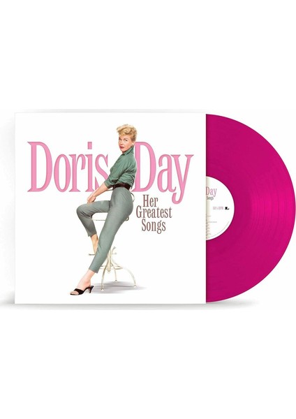 Doris Day Her Greatest Songs Pink Vinyl Plak