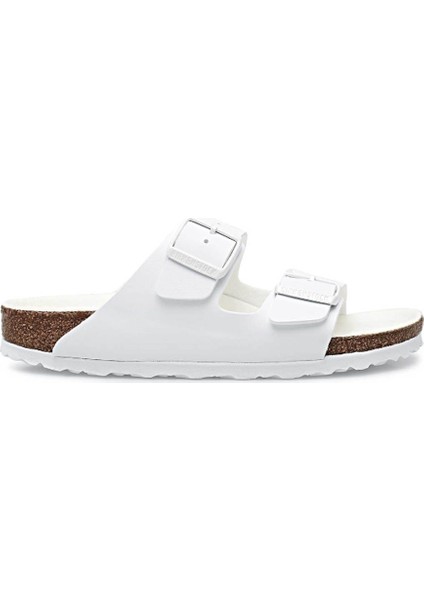 Kadın Terlik 1019046 Birkenstock Arizona Bf Triples White