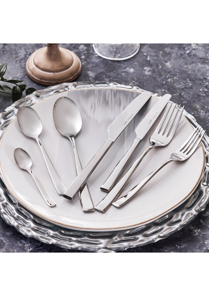 Linus 84 Parça 12 Kişilik Çatal Kaşık Bıçak Takımı Elegance Kutulu
