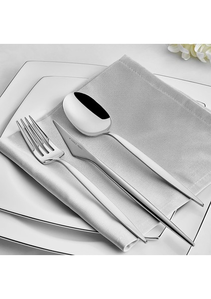 Thor 84 Parça 12 Kişilik Çatal Kaşık Bıçak Takımı Elegance Kutulu