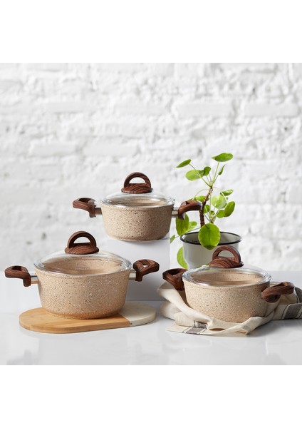Forest Bio Granit 6 Parça Midi Set