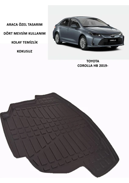 Toyota Corolla Sd 2019- Bagaj Havuzu