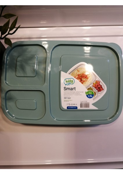 3 Bölmeli Smart Saklama Kabı
