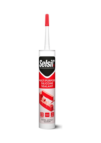 Genel Amaçlı Beyaz Silikon 280 Ml