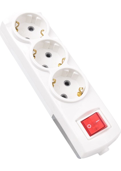 3'lü Priz Topraklı Grup Klemensli