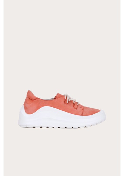 Turuncu Nubuk Kadın Spor Ayakkabı