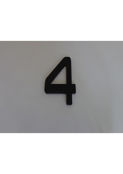 6 cm Kapı Daire Villa Bina Birim Numarası No:4