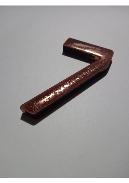 8 cm Bakır Eskitme Kapı Daire Villa Bina Birim Numarası No:7