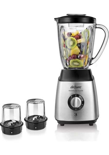 AR1056 Maxiblend Glass Sürahi Blender - Paslanmaz Çelik