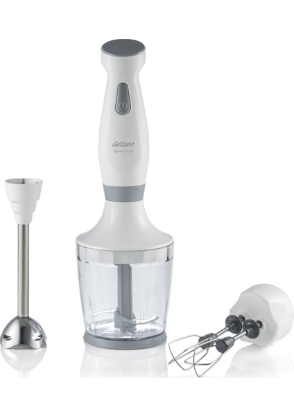 AR1011 Soppa Plus 600W Blender Seti - Beyaz