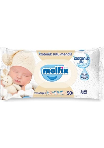 Islak Havlu Mendil Izotonik Karma 48'li Set (Yeni Doğan-Ferah Temizlik)