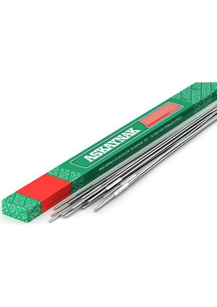 As Tıg 308L Argon Kaynak Teli 2.4X1000MM (5 Kg)