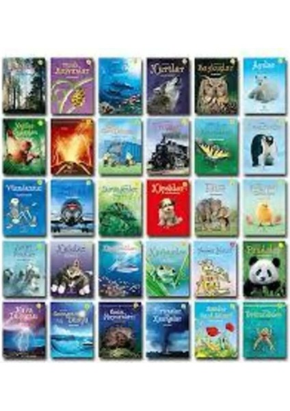 Tübitak Popüler Bilim Ilk Okuma Kitapları 30 Lu Set (1. Sınıf ve Okul Öncesi) Set
