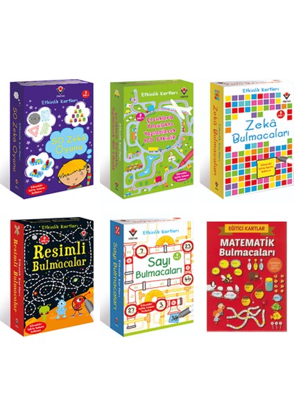TÜBİTAK Yayınları Etkinlik Kartları 6 Lı Set