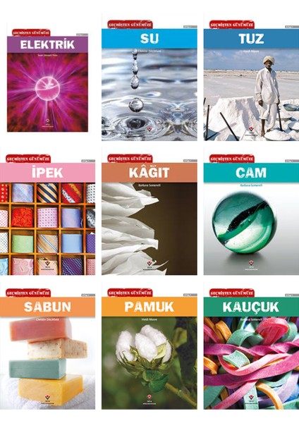 TÜBİTAK Yayınları Geçmişten Günümüze Serisi Set 9 Kitap
