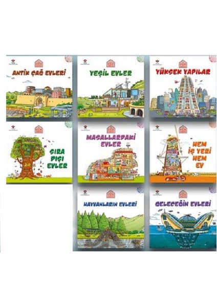 Tübitak Popüler Bilim Küçük Mimarlar 8 Kitap Set