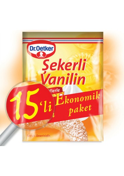 Sekerli Vanilin 15X5 gr