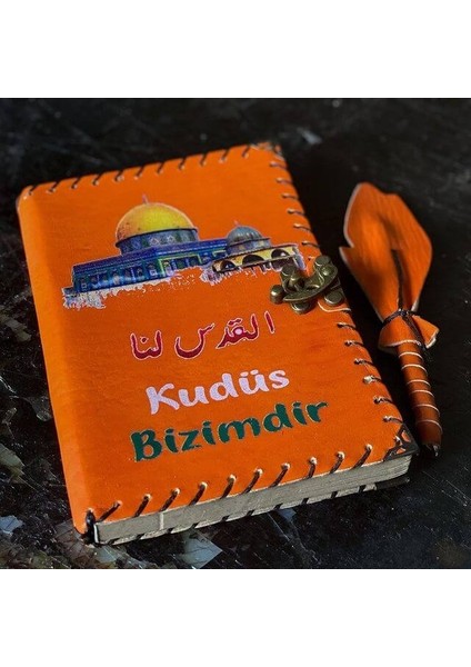 Kudüs Bizimdir Deri Defter