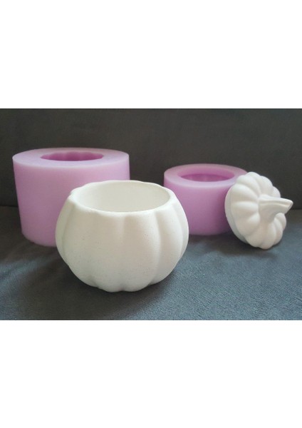 Büyük Boy Kabak Kutu Saksı Silikon Kalıp K-837 fiyatları