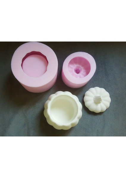 Büyük Boy Kabak Kutu Saksı Silikon Kalıp K-837 fırsatları