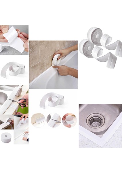 Su Sızdırmaz Banyo Mutfak Lavabo Küvet Izolasyon Şerit Bant